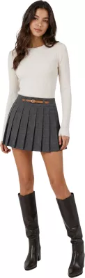 Fund skort për femra Only ONLENIA 15376505, gri [Madhësia: 36]