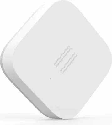 Sensor vibrimi Aqara DJT11LM Zigbee, bateri CR2032, 36×36×9 mm, i bardhë, 1 copë