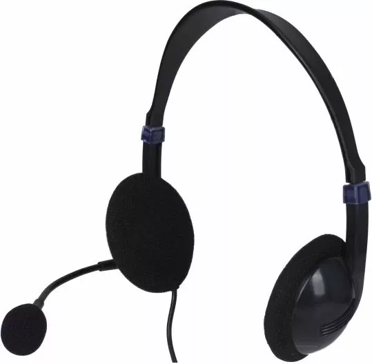 Kufje USB SANDBERG Saver 325-26, me mikrofon, kontroll volumit, kabllo 1.8 m, të zeza