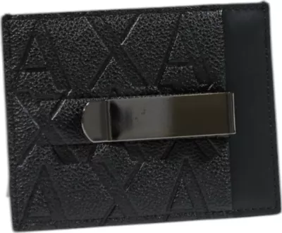 Kuletë kartash për meshkuj Armani Exchange XM000880 AF12133, e zezë