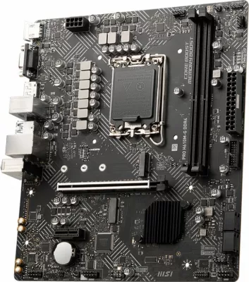 Pllakë amë MSI PRO H610M-G DDR4, Intel, LGA 1700, 64 GB