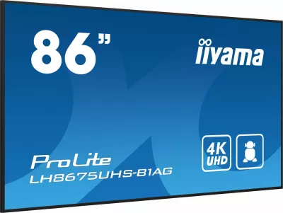 Ekran digjital iiyama LH8675UHS-B1AG, 86", 4K UHD, Wi-Fi