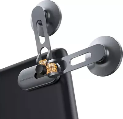 Mbajtës magnetik për celular Baseus T-Space, për Tesla, argjend