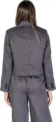 Blazer për femra Jacqueline de Yong Jdynoah L/S Pnt 15336797, gri [Madhësia: M]