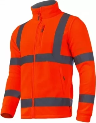 Xhaketë fleece hi-vis, LAHTI PRO Light Pro L4011002, madhësi M, portokalli