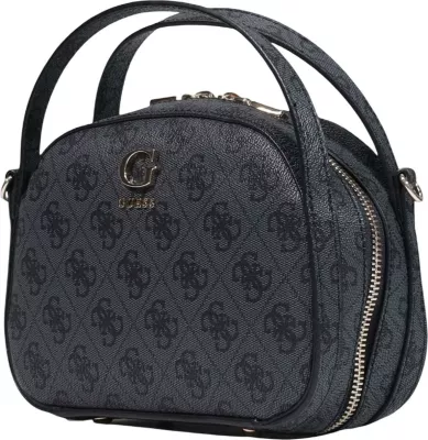 Çantë krahu për femra Guess Coleen Logo Small SA HWSG97 56130, antracit