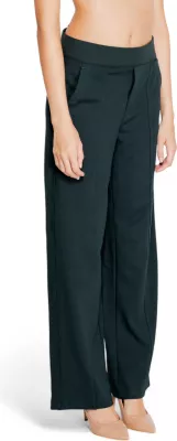 Pantallona për femra Street One LTD QR Straightleg Punto di Roma 378076, të gjelbra të errëta [Madhësia: W46 L30]