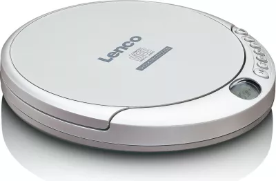 CD player Lenco CD-201, MP3, LCD, kufje, argjend