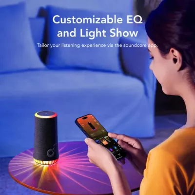 Altoparlant Bluetooth portativ Anker Soundcore Glow A3166G11 30W 360° IP67, i zi