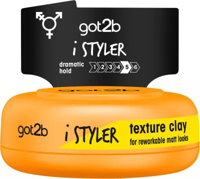Argjilë për flokë Got2B iStyler Texture Clay Mattifying 75ml
