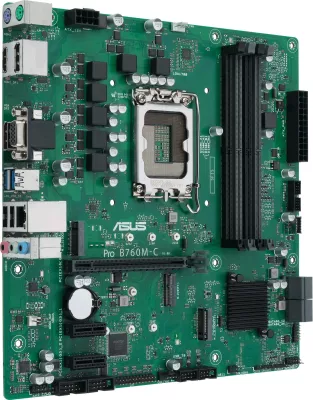 Pllakë amë ASUS PRO B760M-C-CSM, Intel, LGA 1700, DDR5-SDRAM, 128 GB