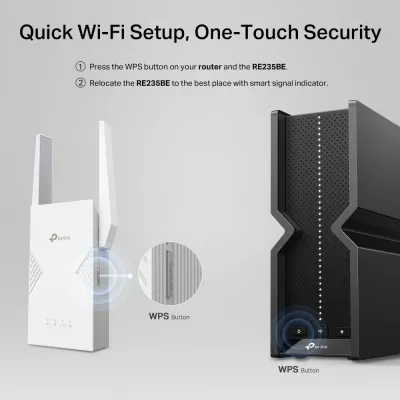 Përsëritës rrjeti TP-Link RE235BE, 2500 Mbit/s, i bardhë