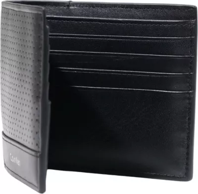 Portofol për meshkuj Calvin Klein LV04D1210G, i zi