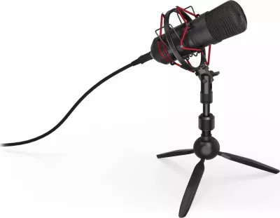 Mikrofon Endorfy Solum T (EY1B002) USB, kardioid, me tripod, i zi