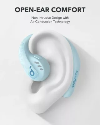 Kufje wireless Anker Soundcore AeroFit Pro A3871G61, 46 orë, IPX5, LDAC, blu