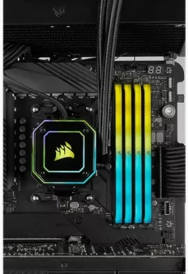 RAM Memorje Corsair Vengeance RGB 32GB (2x16GB) DDR4 3200MHz, e zezë