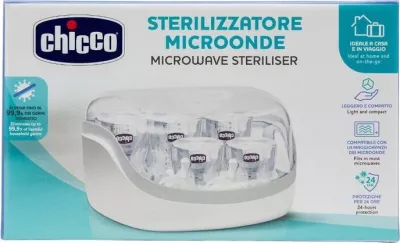 Sterilizues për mikrovalë Chicco