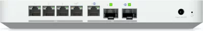 Gateway Ubiquiti UXG-Fiber, 4x 2.5GbE, ARM Cortex, 2GB RAM, e bardhë