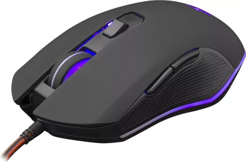 Maus gaming White Shark Cyrus, 3200 DPI, 6 taste, me dritë, i kuq