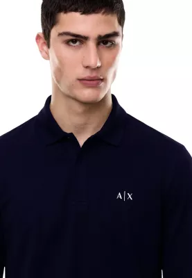 Maicë polo për meshkuj Armani Exchange XM001288 AF17321, kaltër e errët [Madhësia: XXL]