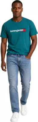 Maicë për meshkuj Tommy Hilfiger Jeans DM0DM23406, e gjelbër [Madhësia: L]