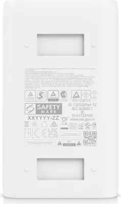 PoE furnizues Ubiquiti UISP U-PoE++, Gigabit Ethernet, 48 V, Bardhë