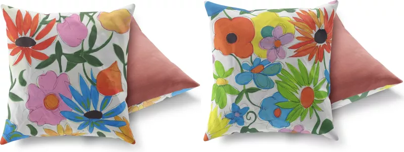 Set jastëkësh dekorativë (2 copë), dizajn Aberto, AB-4511-4510