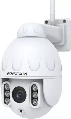 Kamerë sigurie IP Foscam SD4-WB Dome, e bardhë, për jashtë