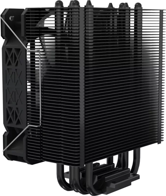 Ftohës ajri për procesor SAVIO VORTEX X2 BLACK, 12 cm, i zi