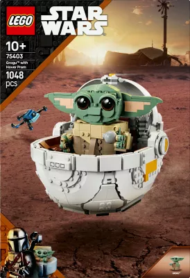 Set ndërtimi LEGO Star Wars Grogu, shumëngjyrësh