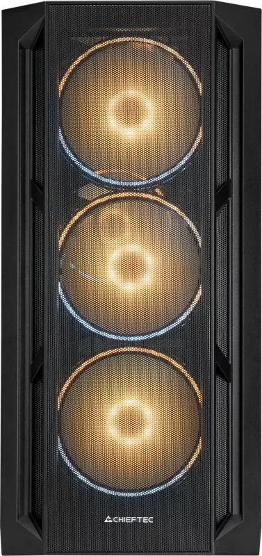Kasë Chieftec APEX Lumo, Midi Tower, RGB, E-ATX, e zezë