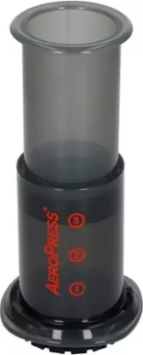 Aparat kafeje AeroPress Go, manual, 3 filxhanë, i zi