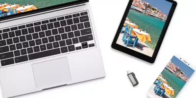 USB memorje SanDisk Ultra Dual SDDDC2-032G-G46 32GB USB 3.1 Gen 1 USB-C/USB-A, zi/gri, 1 copë