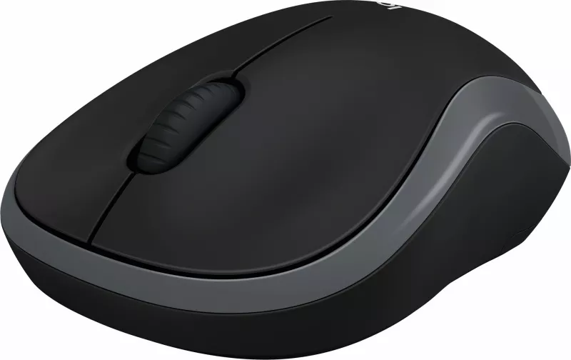 Maus pa kabllo Logitech M185, ambidextrous, optik, RF wireless, 1000 DPI, gri