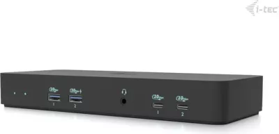 Stacion dokimi I-Tec USB-C Intelligent Triple Display, 1xHDMI, 2xDP, 1xGLAN, 2xUSB-C, i zi