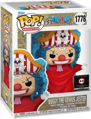 Figurinë vinyl Funko POP! Animation One Piece Buggy (Post Time-Skip)