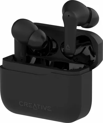 Kufje Creative Zen Air 2 (51EF1190AA000), Bluetooth 5.3, ANC, IPX4, 23 orë bateri, të zeza