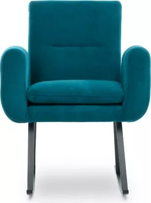 Karrige lëkundëse Atelier del Sofa, Kono, ngjyrë jeshile petrol