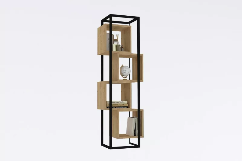 Raft librash Hanah Home, Rabant, ngjyrë Sapphire