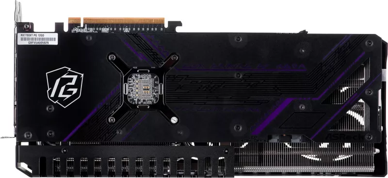 Kartë grafike ASRock Radeon RX 7700 XT Phantom Gaming 12GB OC, e zezë