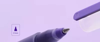Stilolaps gel Xiaomi Mi High-capacity Ink Pen BHR8860GL 0.5 mm, set 5 copë, shumëngjyrësh