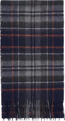 Shall për meshkuj Barbour New Check Tartan USC0137, blu e errët