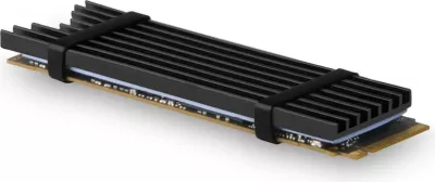 Radiator pasiv AXAGON CLR-M2L3 për SSD M.2, alumini, 3mm, i zi