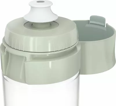 Shishe filtruese uji Brita Vital 600ml, pastel e gjelbër, me 2 MicroDisc filtra