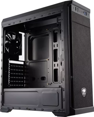 Kasë COUGAR MX330-G Mid Tower, ATX, tempered glass, 2x USB 3.2, e zezë