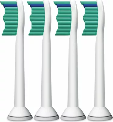 Kokë zëvendësuese për furçë dhëmbësh Philips Sonicare ProResults Standard C1 HX6014/87, 4 copë, e bardhë