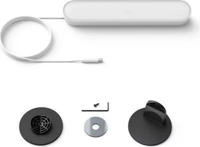 Dritë murale e mençur Philips Hue Play, Bluetooth/Zigbee, LED e integruar, Bardhë