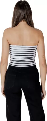 Maicë për femra Calvin Klein Jeans WOVEN LABEL RIB J20J225310, e bardhë [Madhësia: M]