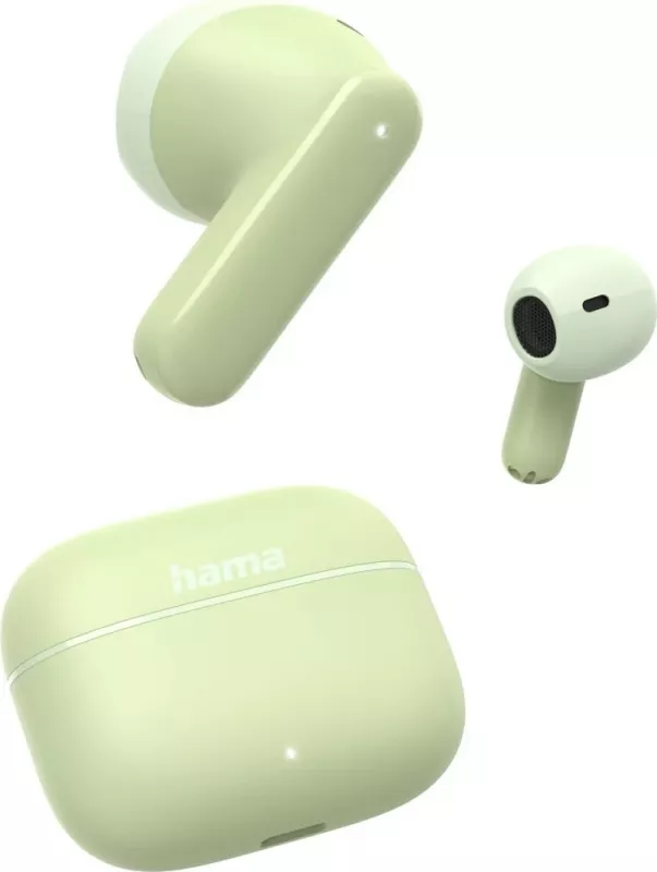 Kufje Hama True Wireless Freedom Light II, Bluetooth 5.3, jeshile