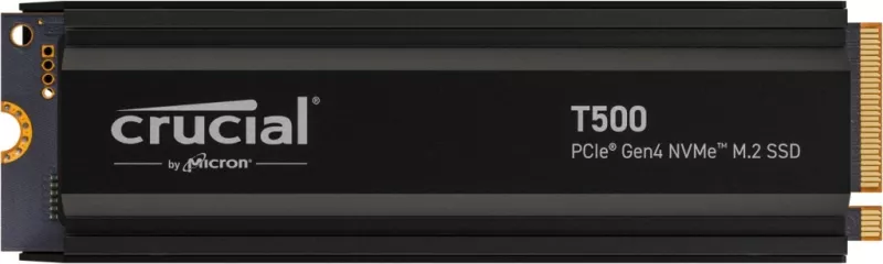 SSD Crucial T500, 1 TB, M.2, 7300 MB/s